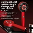 thumbnail image 3 of 3 in 1 Hair Oil Applicator Comb, Scalp Massager with Oil Applicator, Cordless Electric Scalp Massager Brush, Portable Massager for Head, Deep Massage at Home for Muscle Relax, Red, 3 of 14