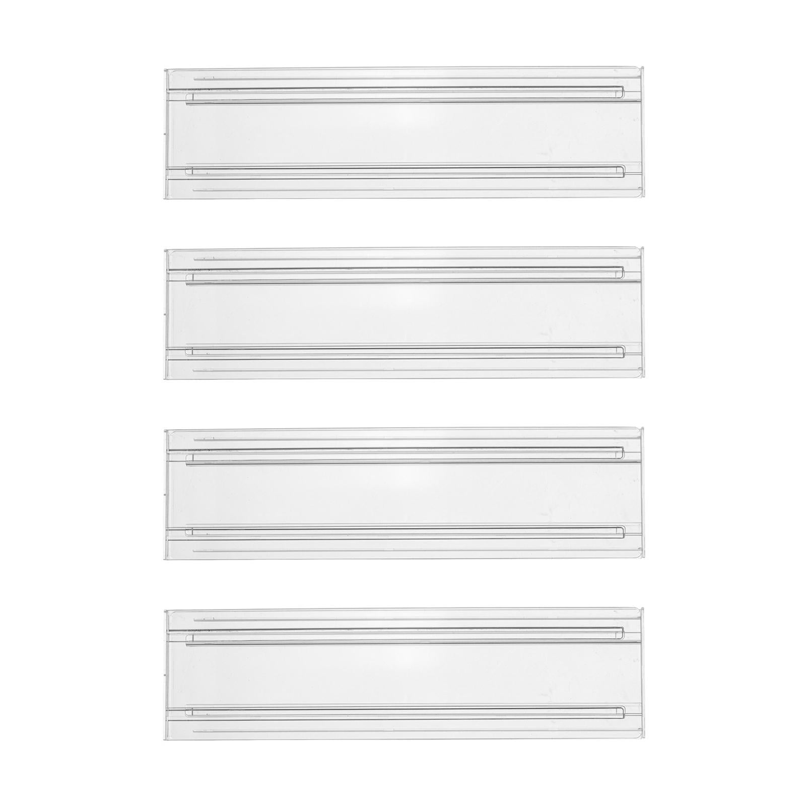 Fiocias 4x Drawer Dividers Drawer Storage Divider Drawer Organizer Drawer Separators for