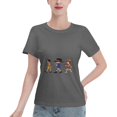 thumbnail image 1 of T-Shirt Basique à Manches Courtes pour Femmes une Pièce, 1 of 6