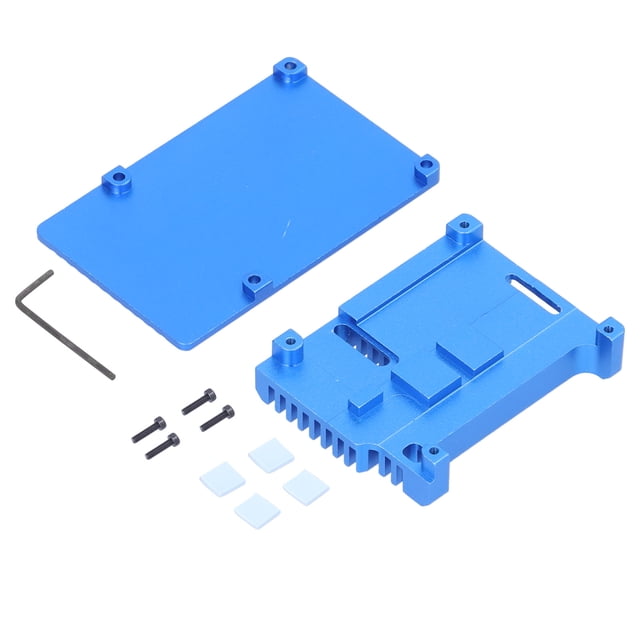 Carcasa de refrigeración Jadeshay para Raspberry Pi 4 B Aleación de aluminio