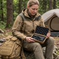 thumbnail image 5 of Waterproof Hard Storage Case 5.12 X 3.15 X 1.57 Inches Plastic Protective Box With Double Sided Foam Khaki, 5 of 6
