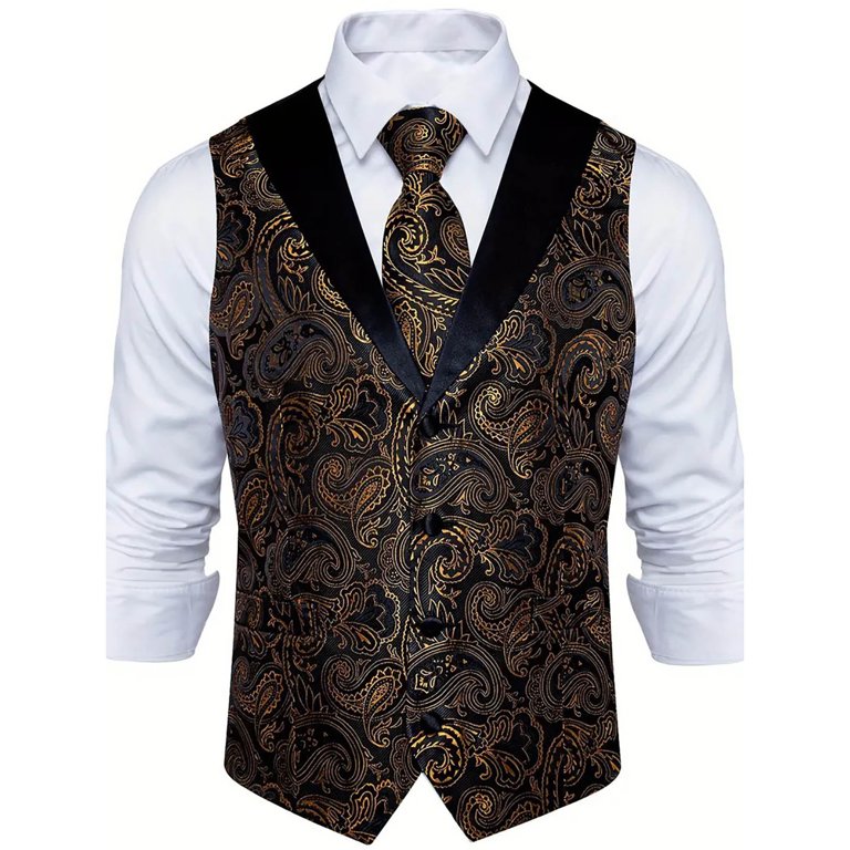 mens gold dress vest ARISTOCRAT VEST