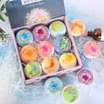 thumbnail image 4 of Graflsoa Luxury Bath Bomb Set with 9 Fragrant Sea Salt Balls for Relaxing Spa Experience at Home, 4 of 6