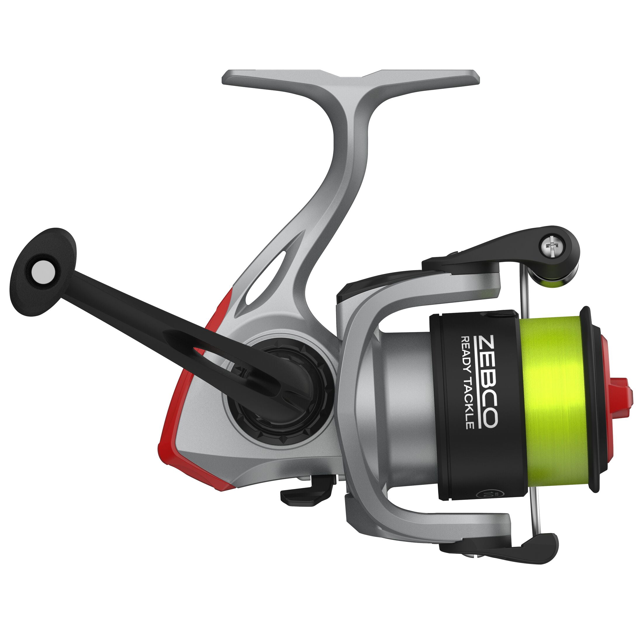 Zebco Ready Tackle Crappie Spinning Combo, 6-Foot 6-Inch, 2-Piece Fishing Rod, Size 10 Reel, 4-Pound Line, 21-Piece Tackle Kit