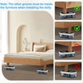 thumbnail image 4 of Mueble Dolly Kiss Core con doble ranura, 6 ruedas, 430 kg, 4 of 8