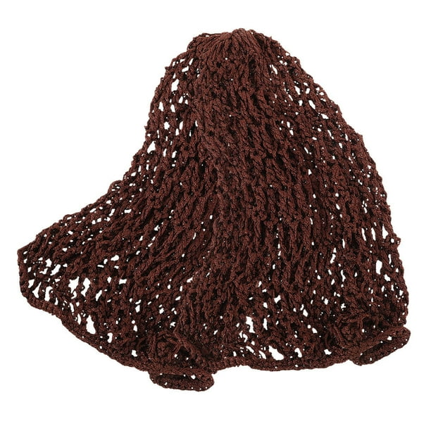 unbranded 2Ud Red De Para Mujer Con Tejido Crochet Color Café Para Cuidado Y Estilo Seguro