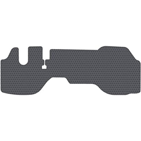 Lloyd Mats Gray Rubber Floor Mat Compatible with Isuzu 2007 -2021 NPR(and-HD) NQR NRR - All Diesel Trucks ONLY Models