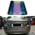 thumbnail image 5 of 12 x48inch Chameleon Light Blue Headlight Taillight Fog Light Vinyl Tint Film, 5 of 5