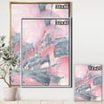 thumbnail image 2 of Durty Shabby Pink Blush III - Shabby Chic Framed Canvas, 2 of 3