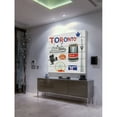 thumbnail image 3 of Marmont Hill "Toronto Motif" by Molly Rosner Painting Print on White Wood, 3 of 7