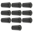 thumbnail image 1 of Protectores De Punta De Bastón De Trekking, Cubierta De Pie De Bastón Resistente Al Desgaste De Goma + Metal, Bastones De Escalada, Punta De Goma, 10 Piezas Para Caminos Con, 1 of 7