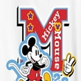 thumbnail image 3 of Disney - Mickey Mouse - Stitched Patches for Teammates - Women's Short Sleeve Graphic T-Shirt, 3 of 5