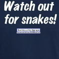 thumbnail image 3 of CafePress - Watch Out For Snakes! - Men's Classic Graphic Cotton T-Shirt, 3 of 4