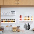 thumbnail image 4 of Wall Mounted Nursery Floating Book Shelves for Kids Books White Baby Book Shelves for Wall Under Window Bookshelf 24 In Book Display Wall Shelf a Set of 3 Bathroom Organizer Spice Racks for Wall, 4 of 8