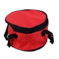 thumbnail image 2 of Sac Isotherme Rond 11x7in Sac Isotherme Rond, Porte-Casserole en Tissu Oxford Sac Thermique Réutilisable pour Pique-Nique Porte-Casserole Thermique Rond, 2 of 7