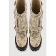 thumbnail image 4 of Women's Round Toe Lug Sole Cargo Pocket Slouch Boots, 4 of 6