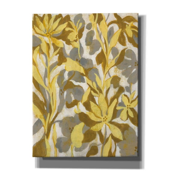 Epic Graffiti 'Painted Tropical Screen I' by Silvia Vassileva, Canvas Wall Art, 40"x54"