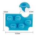 thumbnail image 2 of Silicone Sharks Fin Shape Ice Tray for Freezer,Diy Sharks Fin Jello Mould Mold, Sharks Lovers Ice Molds Gift 2pcs, 2 of 5