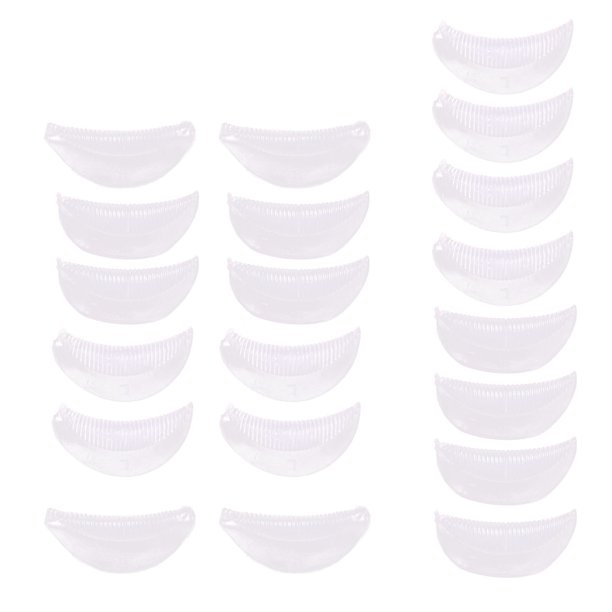 BESTYASH 10Pares Almohadillas De Silicona Para Pestañas Para Manicura Y Aplicación De Extensiones