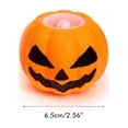 thumbnail image 3 of Juguete de presión de calabaza ANGGREK LED para Halloween juguete sensorial para aliviar el estrés 5 uds cubo de calabaza LED, 3 of 8