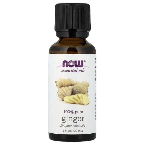 NOW Foods Essential Oils, Ginger, 1 fl oz (30 ml)