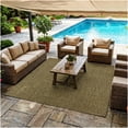 thumbnail image 5 of Koeckritz Rugs Garden Escape Winter Grass Premium Indoor/Outdoor Area Rug, 10' x 10', 5 of 8