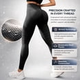 thumbnail image 6 of Carlikeit 2026 Women 3D Cellulite Leggings High Waist Compression Workout Yoga Fitness Breathable Sculpting Leggings Seamless Stretch Active Pants, 6 of 8