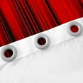 thumbnail image 4 of Black Curtains & Drapes Red Black Out Curtains Women Bedroom, Glowing Ombre Window Curtains Abstract Decoration, 4 of 5