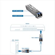 TRENDnet TEG-10GBS10/2,2-Pack 10G SFP+ Single Mode LC Module (10km)