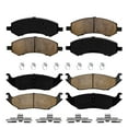thumbnail image 5 of Detroit Axle - Brake Pads for 2006-2018 Dodge Ram 1500, 2007-2009 Durango Chrysler Aspen 19-23 Ram 1500 Classic Ceramic Pads with Hardware Front & Rear Replacement Brakes, 5 of 7