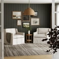 thumbnail image 2 of Nathan James Augustine Modern Farmhouse Rattan Pendant Light, Rattan Chandelier Pendant Lamp Shade for Kitchen or Living Room, 2 of 3