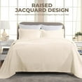thumbnail image 3 of Superior 2-Piece Florin Cotton Matelasse Ivory Bedspread Set, Twin, 3 of 11