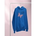 thumbnail image 3 of Future Is Bright Glitter Hoodie Women -Image by Shutterstock, Female x-Large, 3 of 4