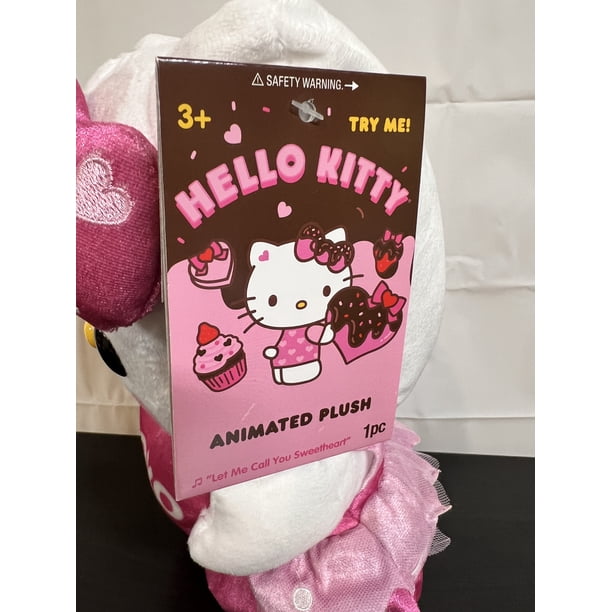 Sanrio Hello Kitty 2024 Valentine's Day Pink Xoxo Animated Side