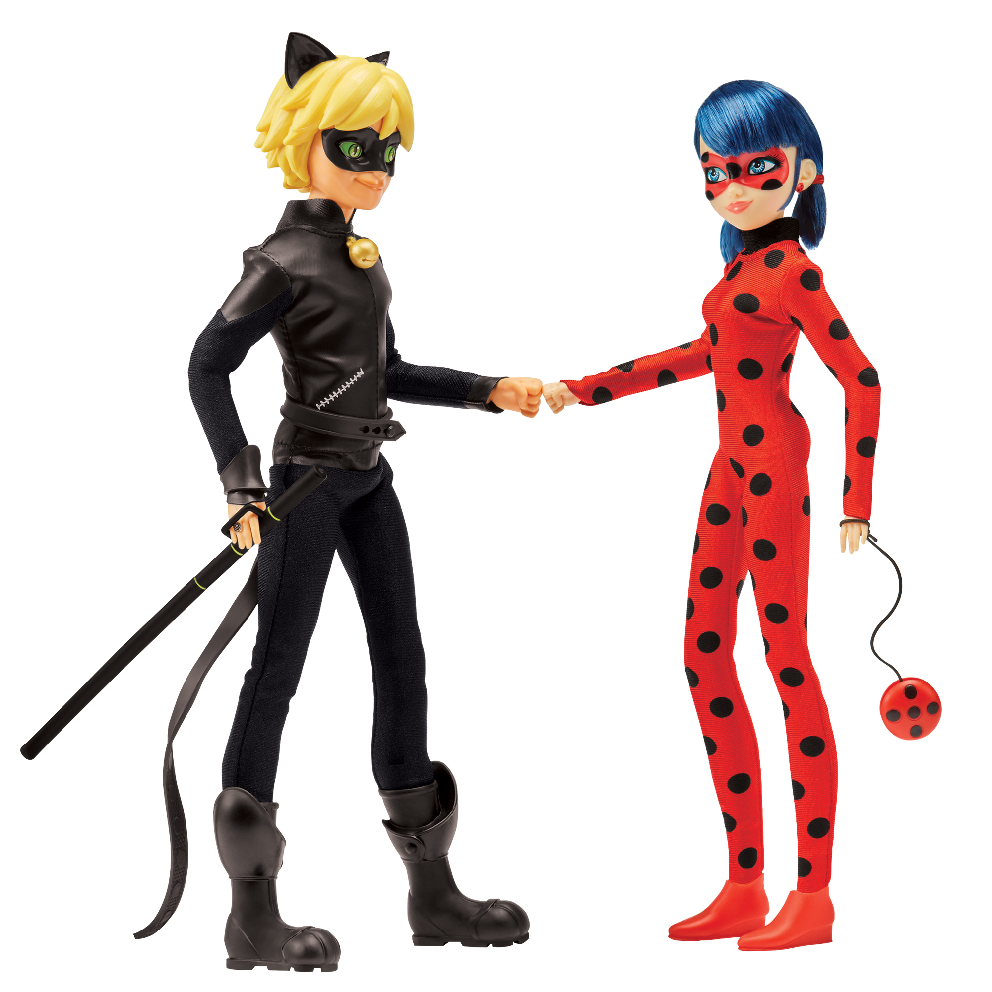 Buy Miraculous Mission Accomplished Ladybug And Cat Noir Doll Playset 