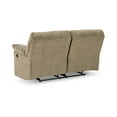thumbnail image 3 of Benjara Tul 70 Inch Manual Recliner Loveseat, Soft Cushioned, Beige Brown Polyester-Color:BrownMaterial, 3 of 5