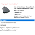 thumbnail image 2 of Main Air Flap Actuator - Compatible with 2007 Chevy Silverado 3500 Classic, 2 of 2