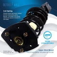 thumbnail image 3 of Detroit Axle - Rear Right Strut w/Coil Spring Assembly Replacement for Chevy Impala Monte Carlo Oldsmobile Intrigue Fits select: 2006-2008,2010-2011 CHEVROLET IMPALA LT, 3 of 7