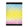 thumbnail image 3 of FUIALDOLG Mermaid Scales Trifold Card Wallet, Polyester Foldable Toddler Wallet with Multi Compartment for Kids Daily Travel, 3 of 6