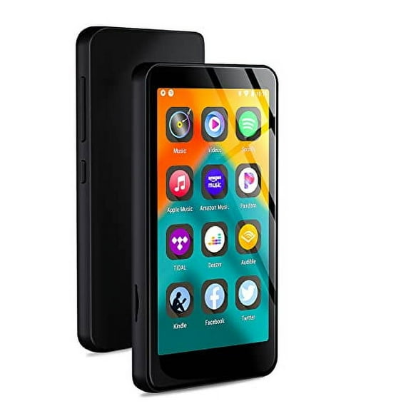 SOHOUR HOME Bluetooth 32GB MP3 Player with Touch Screen, Black