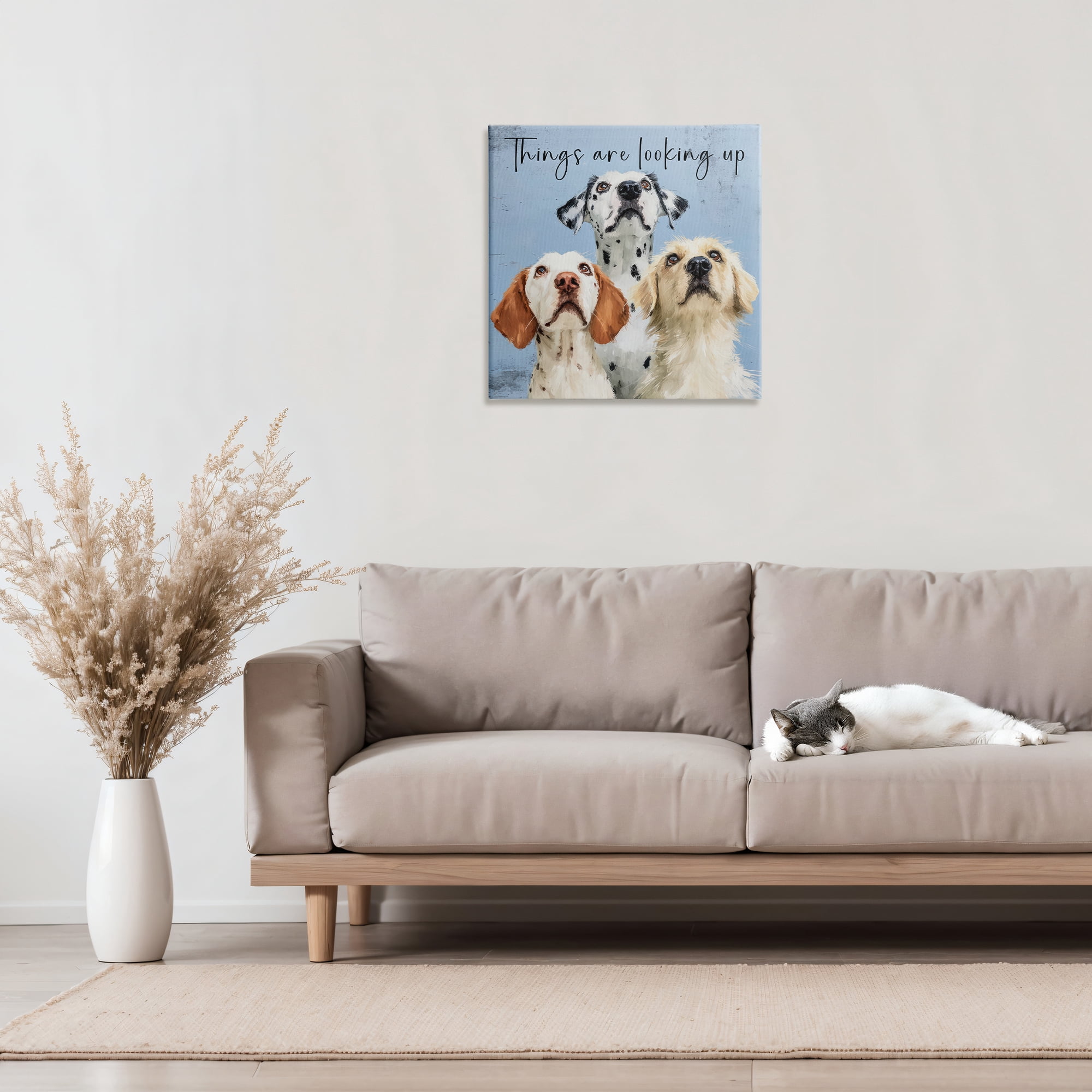 Stupell Industries Things Are Looking Up Canvas Wall Art, design by Kim Curinga