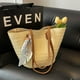 thumbnail image 4 of Bolso de paja para mujer, gran capacidad, novedad de 2025, bolso de playa para vacaciones, bolso de cubo tejido, cesta de verduras, bolso de mano para ir al trabajo, moderno, 4 of 4