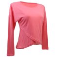 thumbnail image 4 of Phenovo Ccasual Manga Larga Tops Asimétricos Camisa De La Camiseta S Rojo De La Rosa Sunnimix tops para mujer, 4 of 8