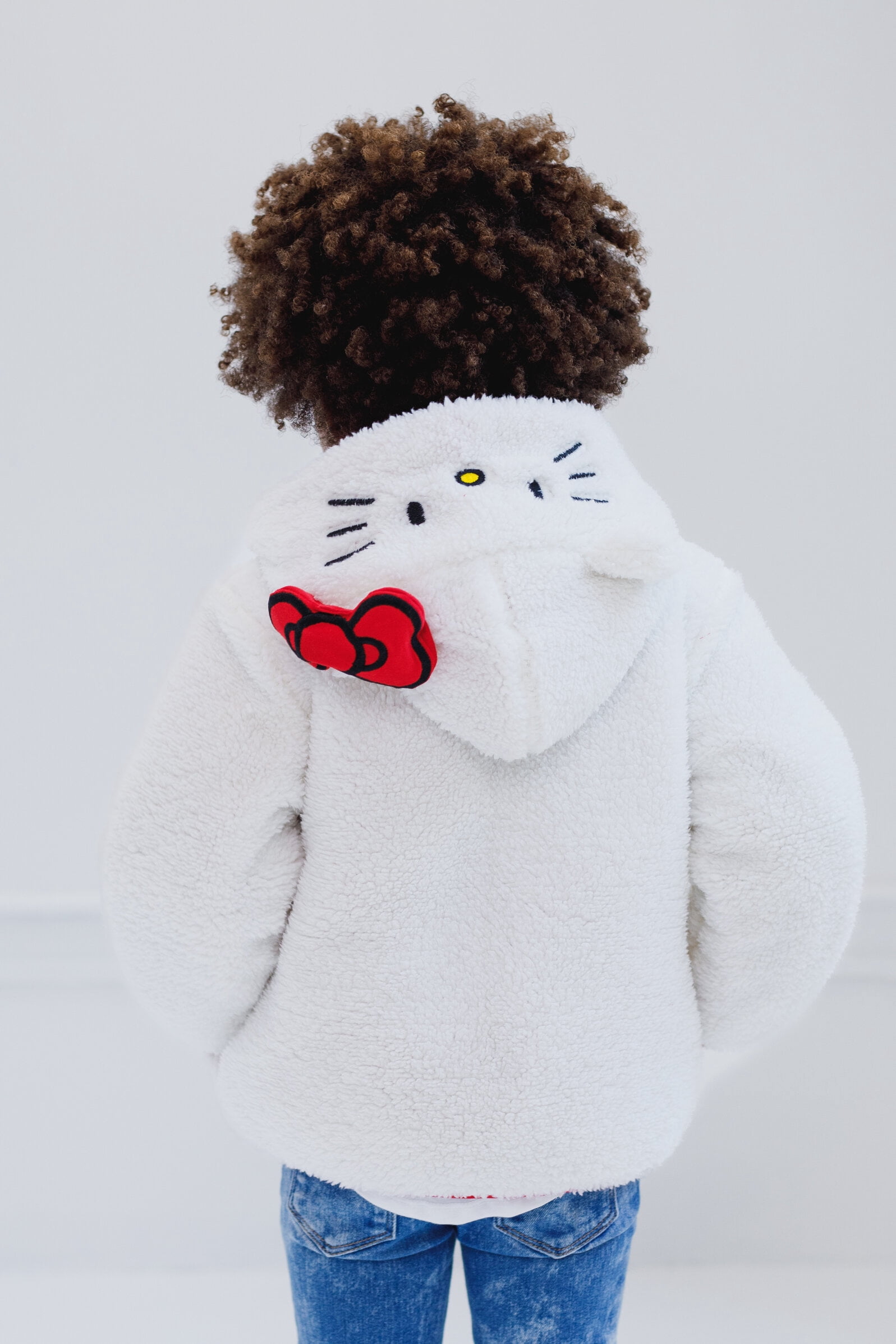 Hello Kitty Cosplay Sherpa Jacket Toddler to Big Kid