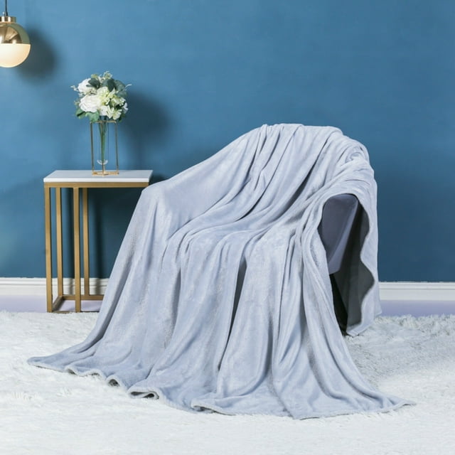 Queen Size Blanket Cozival Large Warm Blanket, 200 X 230 Cm Queen Size Solid Color Polyester Throw, Ultra-Soft & Cozy for Double Bed, Couch, All-Season Use, Machine Washable, Large Warm Throw, J