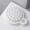 Shampoo Brush Reusable Flexible Soft Bristles Hanging Hole Good Grip