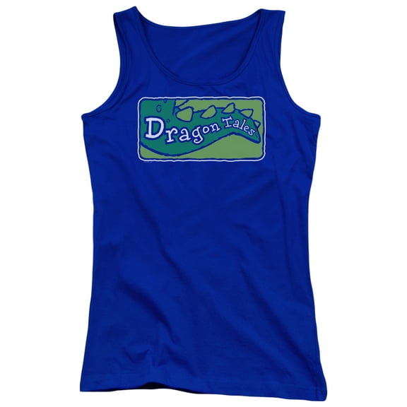 Dragon Tales - Logo Clean - Juniors Tank Top - Large