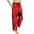 thumbnail image 2 of Balery Spider Web1 print Women's Pajama Pants,Ultra Lightweight Pjs,Lounge Pant-Medium, 2 of 9