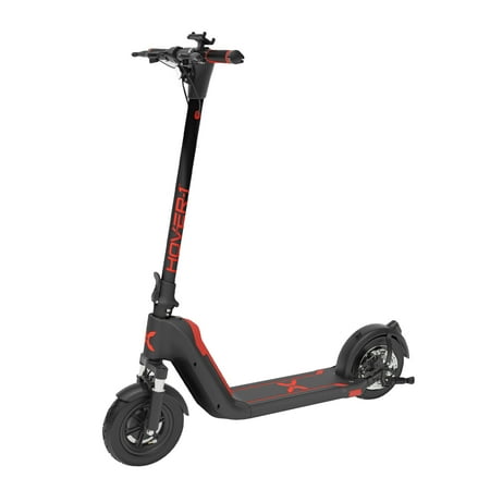 Hover-1 Black Helios Electric Scooter with 500W Motor  18 mph Max Speed  and 24 Miles Max Range