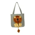 thumbnail image 2 of Bolsa de transporte para gatos Yuyangstore grande Gris portátil, 2 of 8